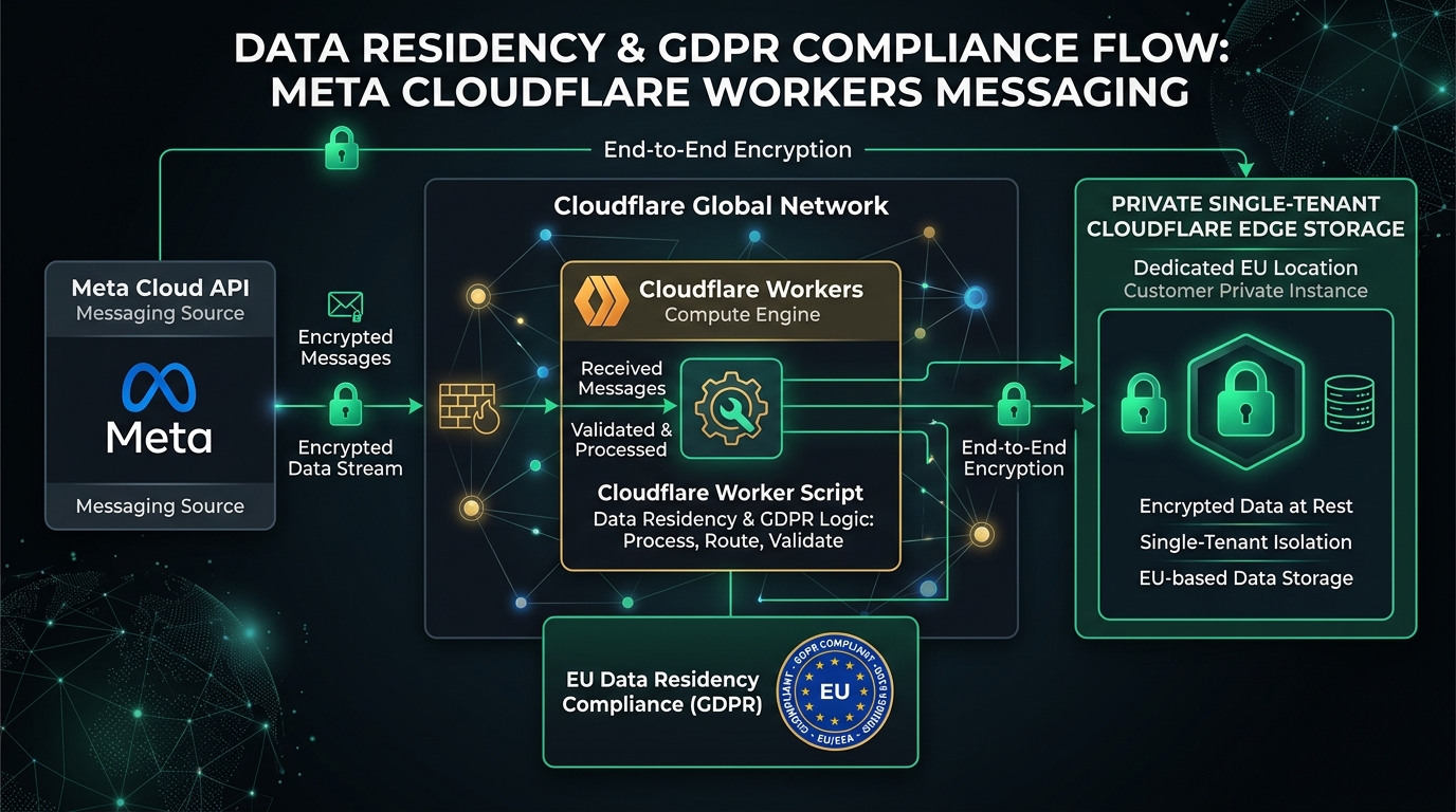 Data Sovereignty & GDPR Compliance - Single-Tenant Cloudflare Edge Storage Architecture